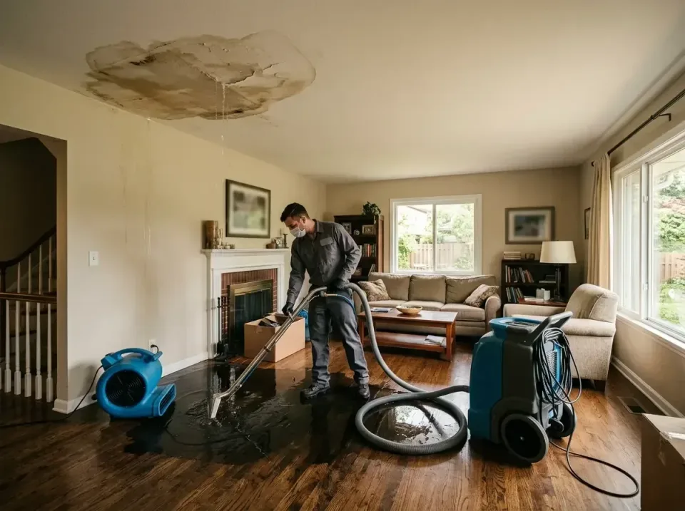 attic-pipe-burst-ceiling-drip-008 — frequently asked questions, Water Damage Restoration & Carpet Care in Hammonton, NJ